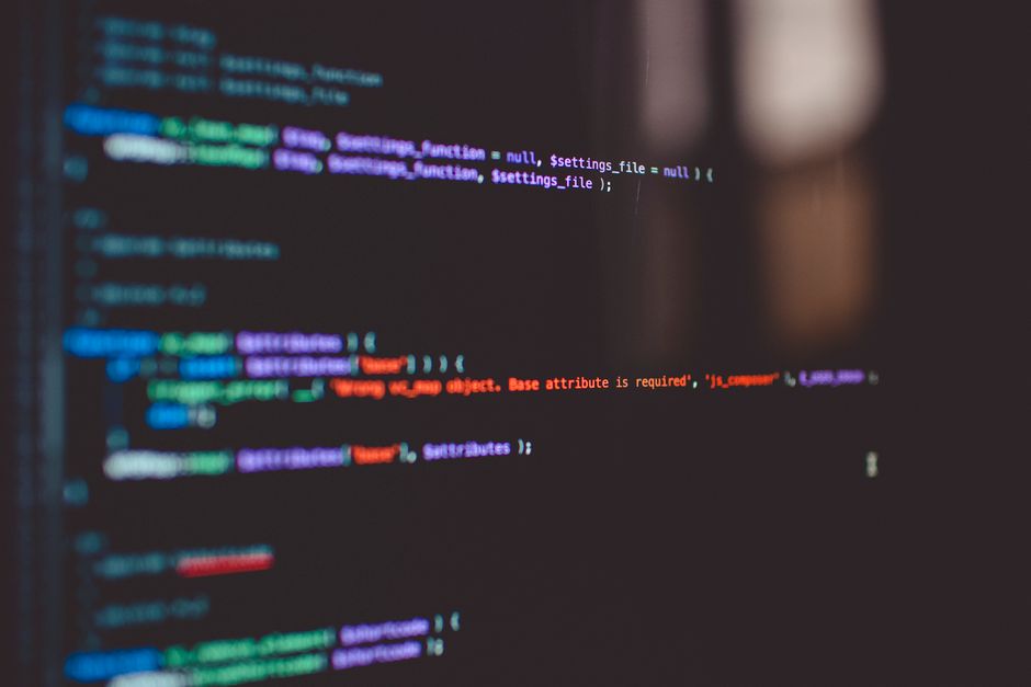 Пример верстки для курса программирования и frontend